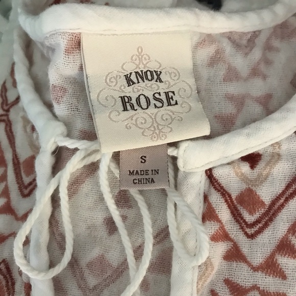 🌵Knox Rose/Long sleeve Peasant lightweight Top - Picture 5 of 6